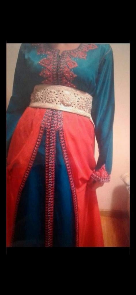Nieuwe Marokkaanse taksita jurk, maat L, Kleding | Dames, Gelegenheidskleding, Ophalen, Nieuw, Maat 38/40 (M), Overige typen