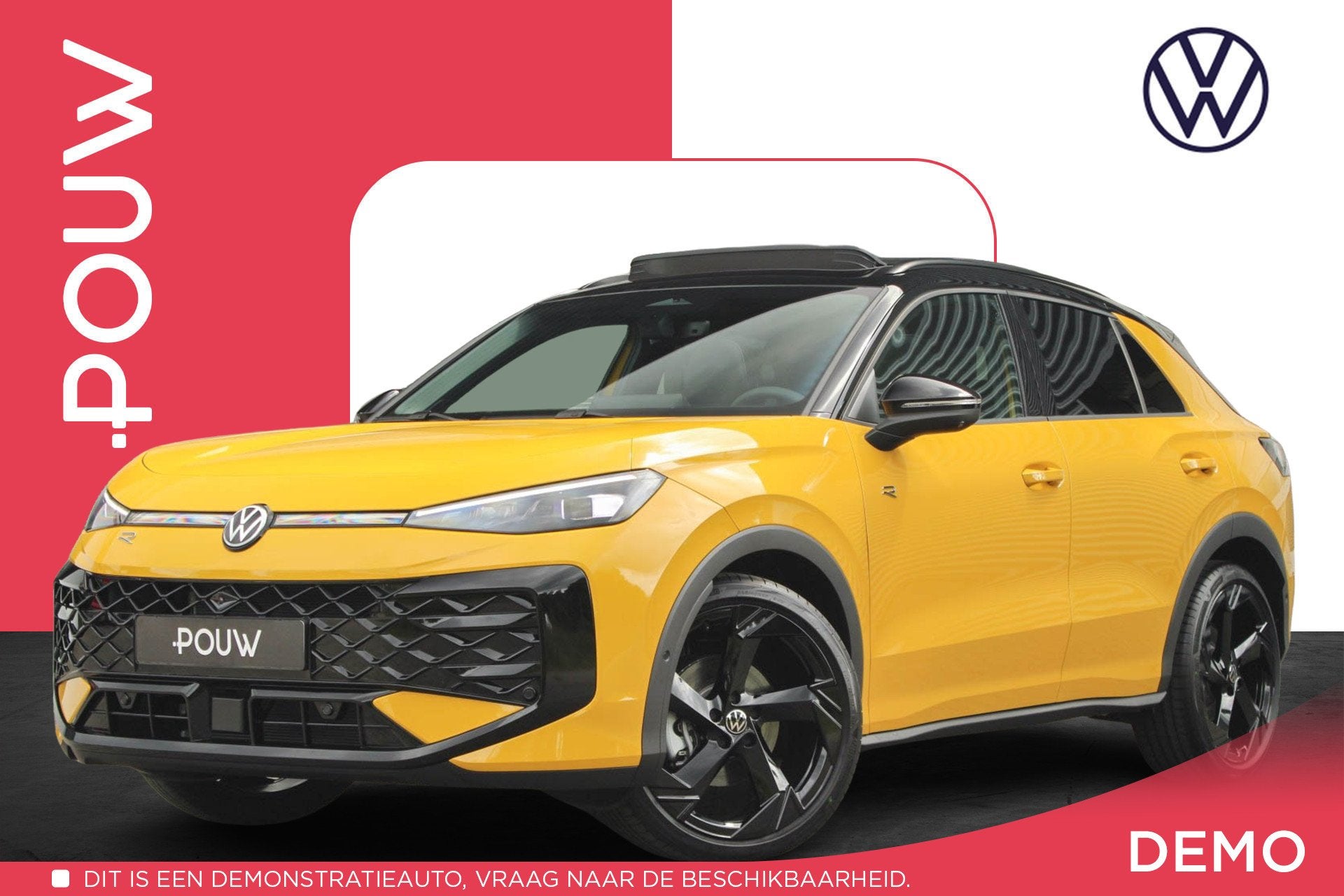 Volkswagen T-Roc 1.5 eTSI 150pk DSG R-Line Edition | Panoram, 1498 cc, 4 cilinders, Automatische klimaatregeling, Bedrijf