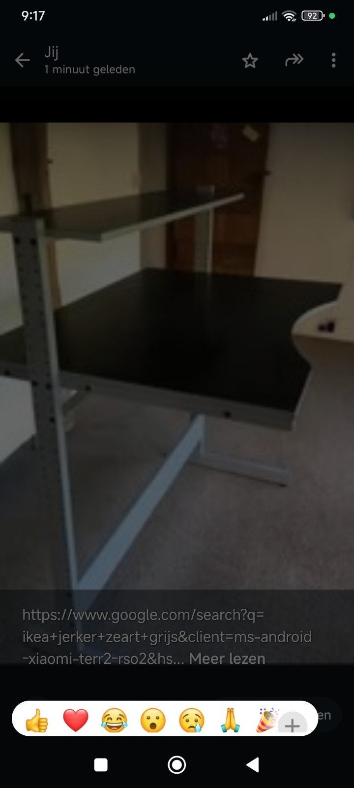 Jerker bureau, Ophalen, 90 cm, Gebruikt, 110 cm