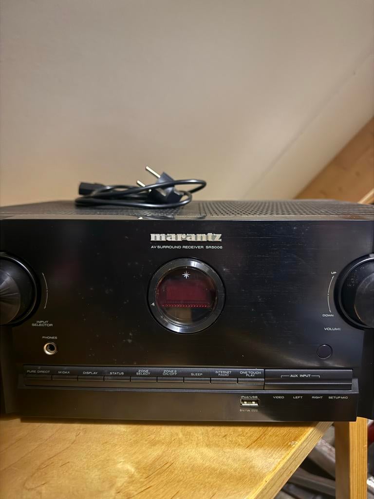 Marantz SR5006 AV Surround Receiver, Audio, Tv en Foto, Versterkers en Receivers, Gebruikt, 7.1, 60 tot 120 watt, Marantz, Ophalen of Verzenden