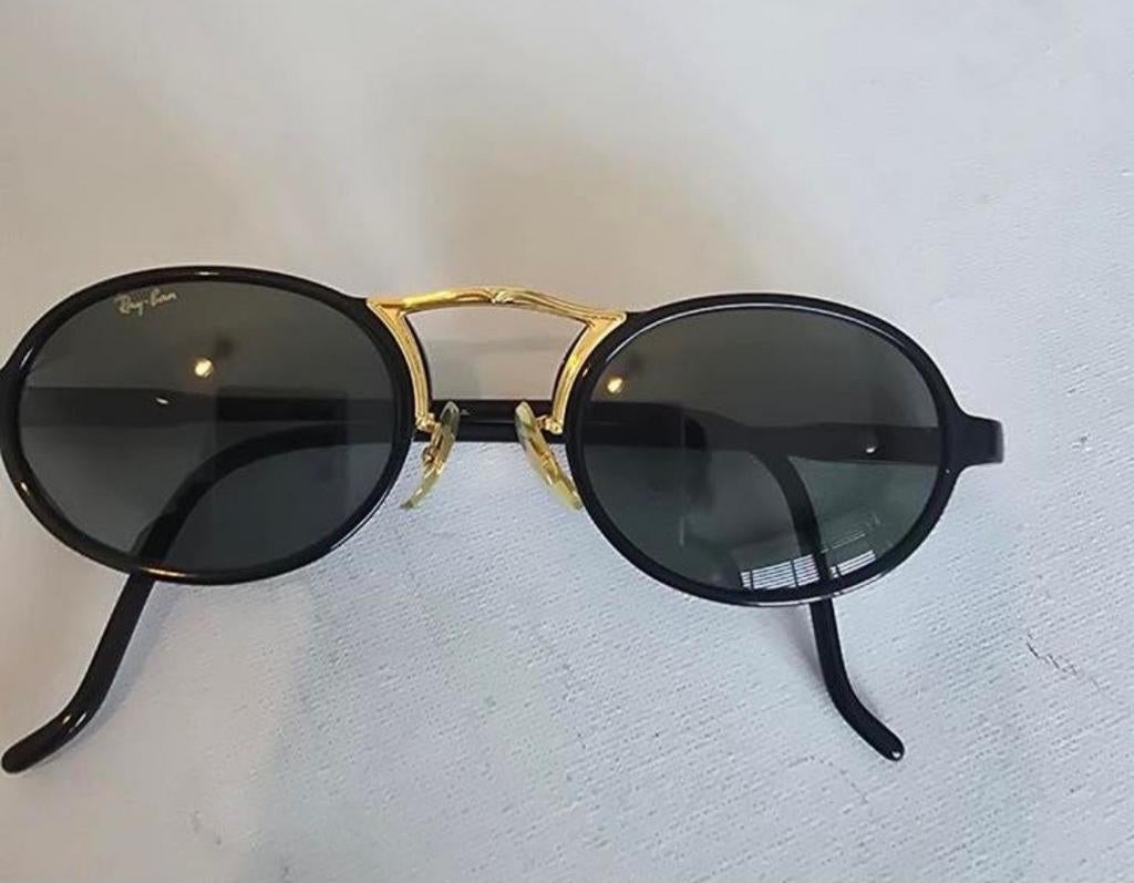 Authentieke Vintage Ray-Ban Cheyenne (Bausch & Lomb, Ophalen of Verzenden, Zo goed als nieuw, Zwart, Ray-Ban