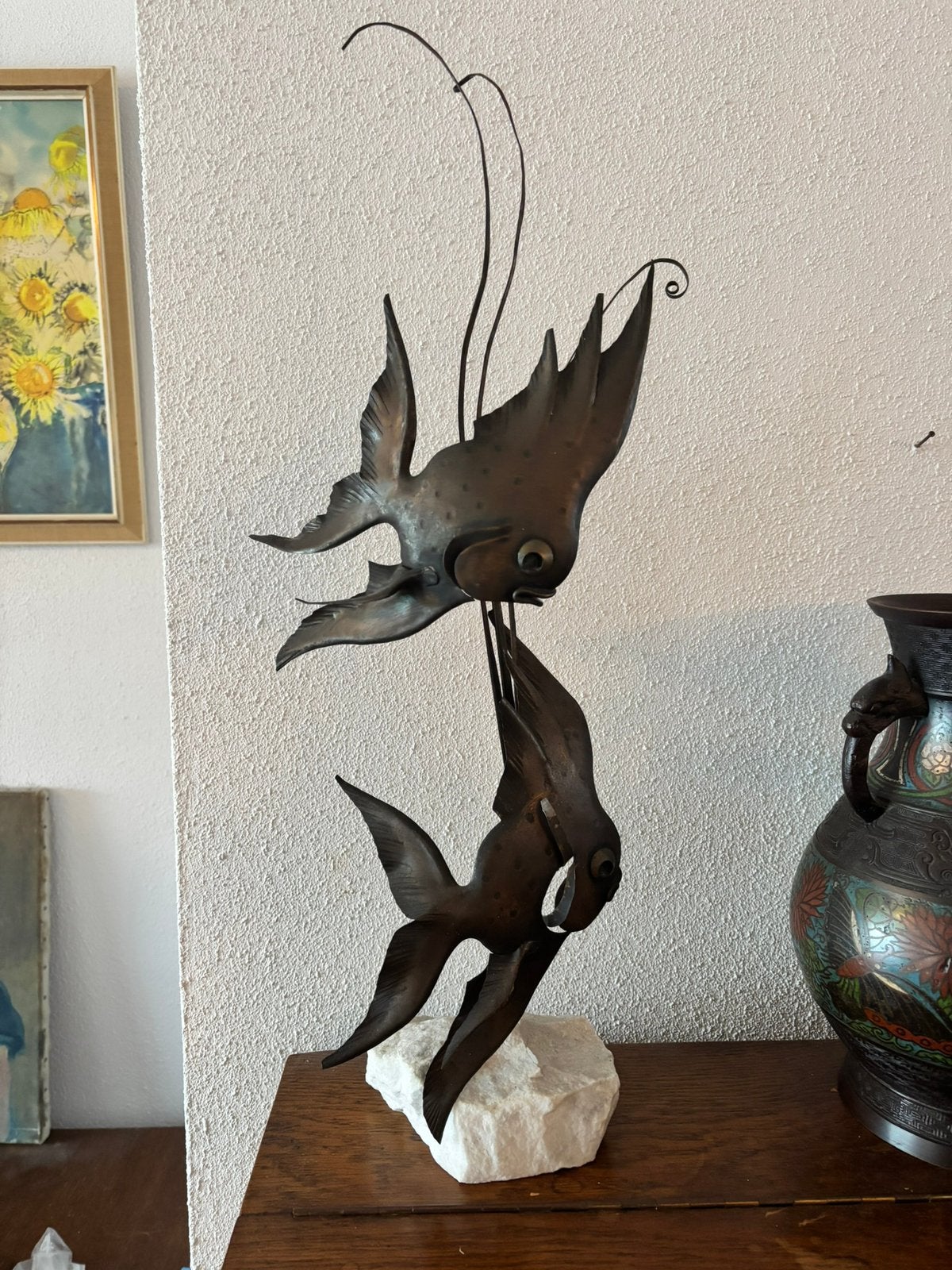 Decoratie vissen, Ophalen