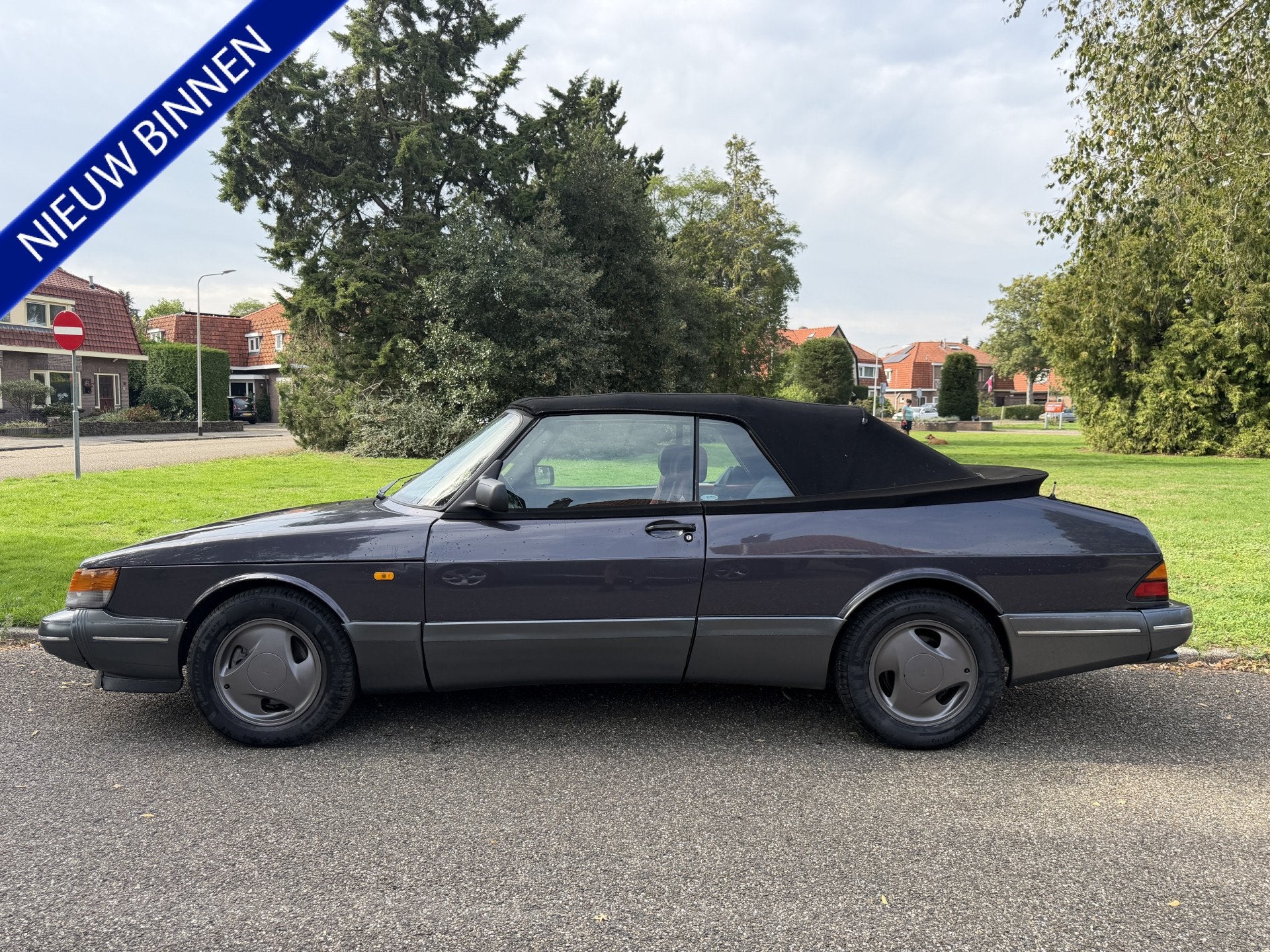 Saab 900 Classic Cabrio 2.0 S TURBO AERO (bj 1993), Auto's, Voorwielaandrijving, Cabriolet, Leder, Bedrijf