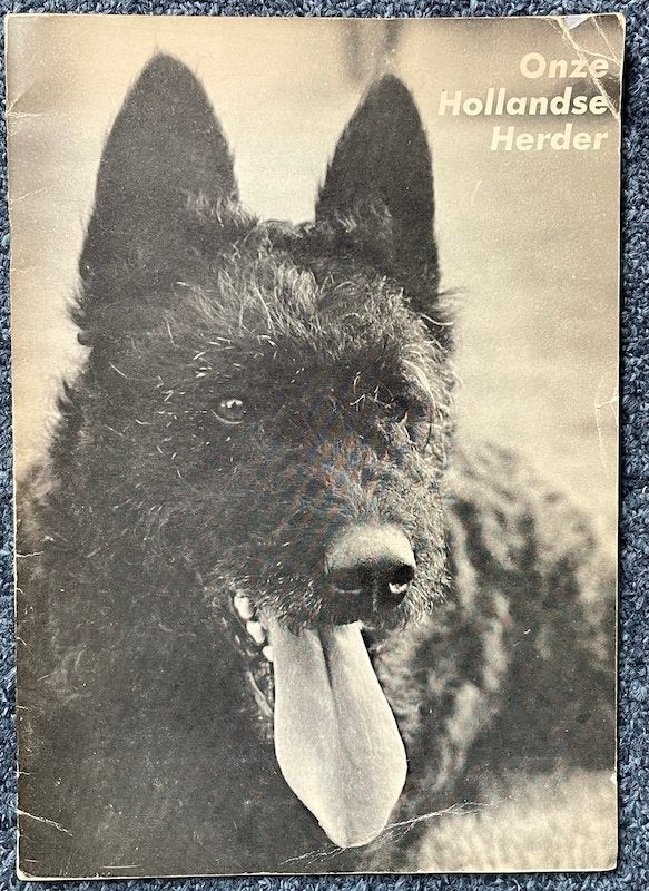 75 jr Herdershond HOLLANDSE HERDER boekje 1973 veel foto's, Boeken, Ophalen of Verzenden, Gelezen