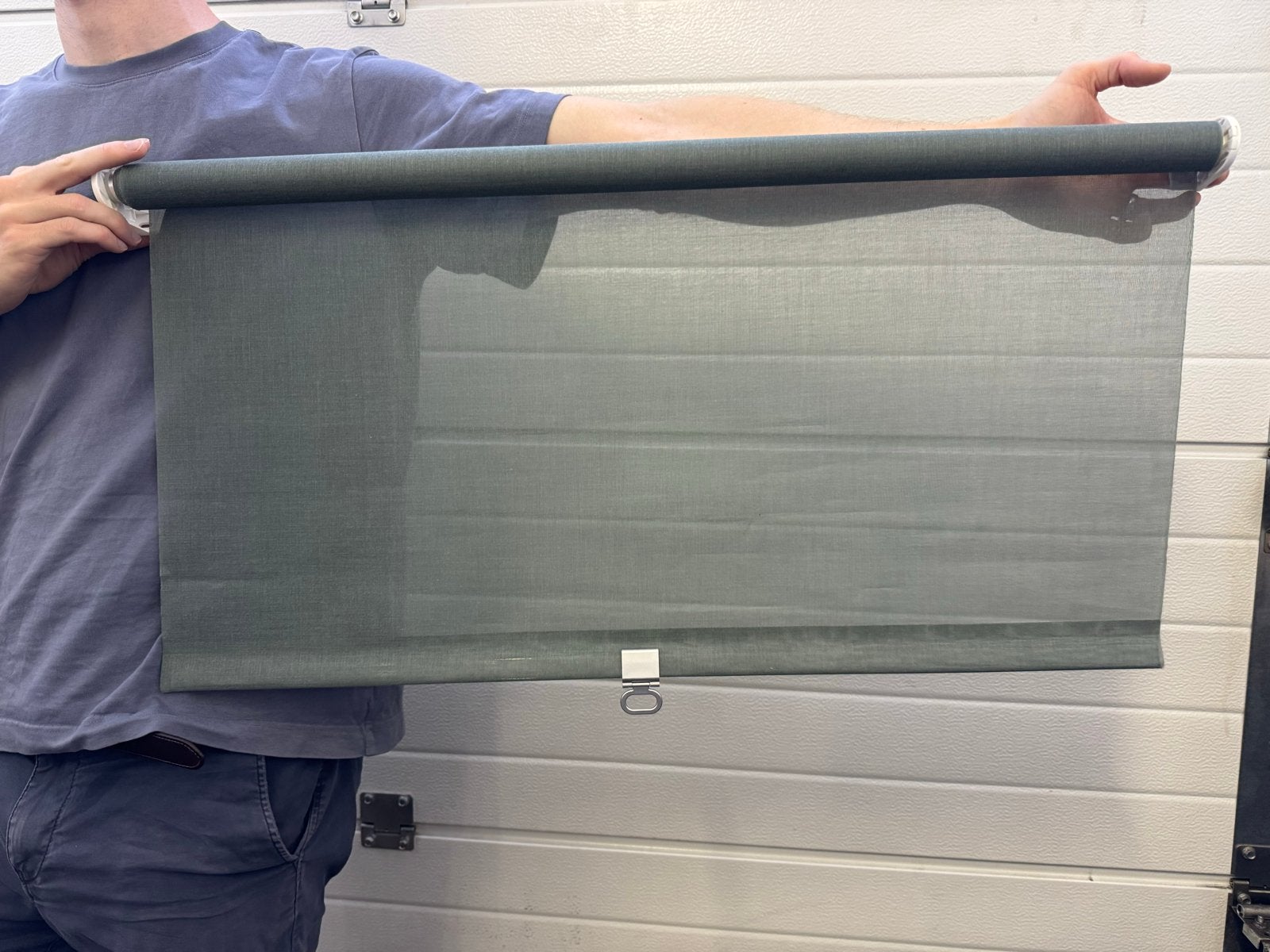 IKEA Langdans rolgordijn groen 80x195cm, Ophalen, Zo goed als nieuw, Rolgordijn, IKEA