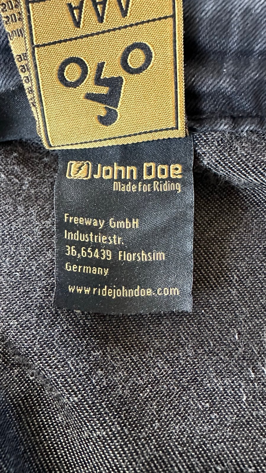 John Doe Ironhead XTM Motorjeans Zwart Used W34/L36 AAA, Motoren, Kleding | Motorkleding, Ophalen of Verzenden, Tweedehands, Heren