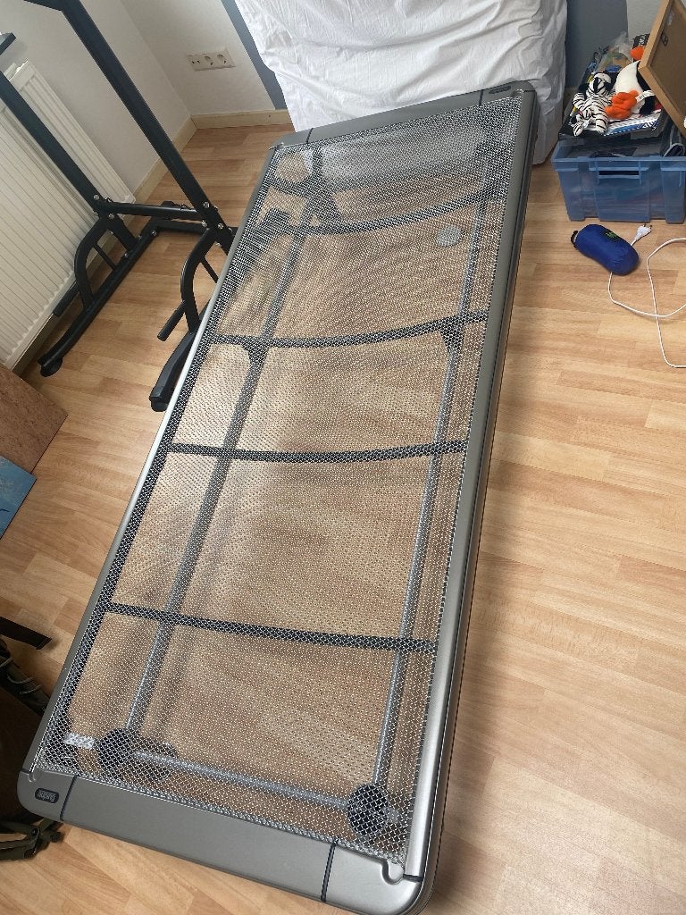 Luxe spiraalbodem met aupingmatras (soft) 90x210cm, Huis en Inrichting, Ophalen, Gebruikt, 90 cm, Eenpersoons