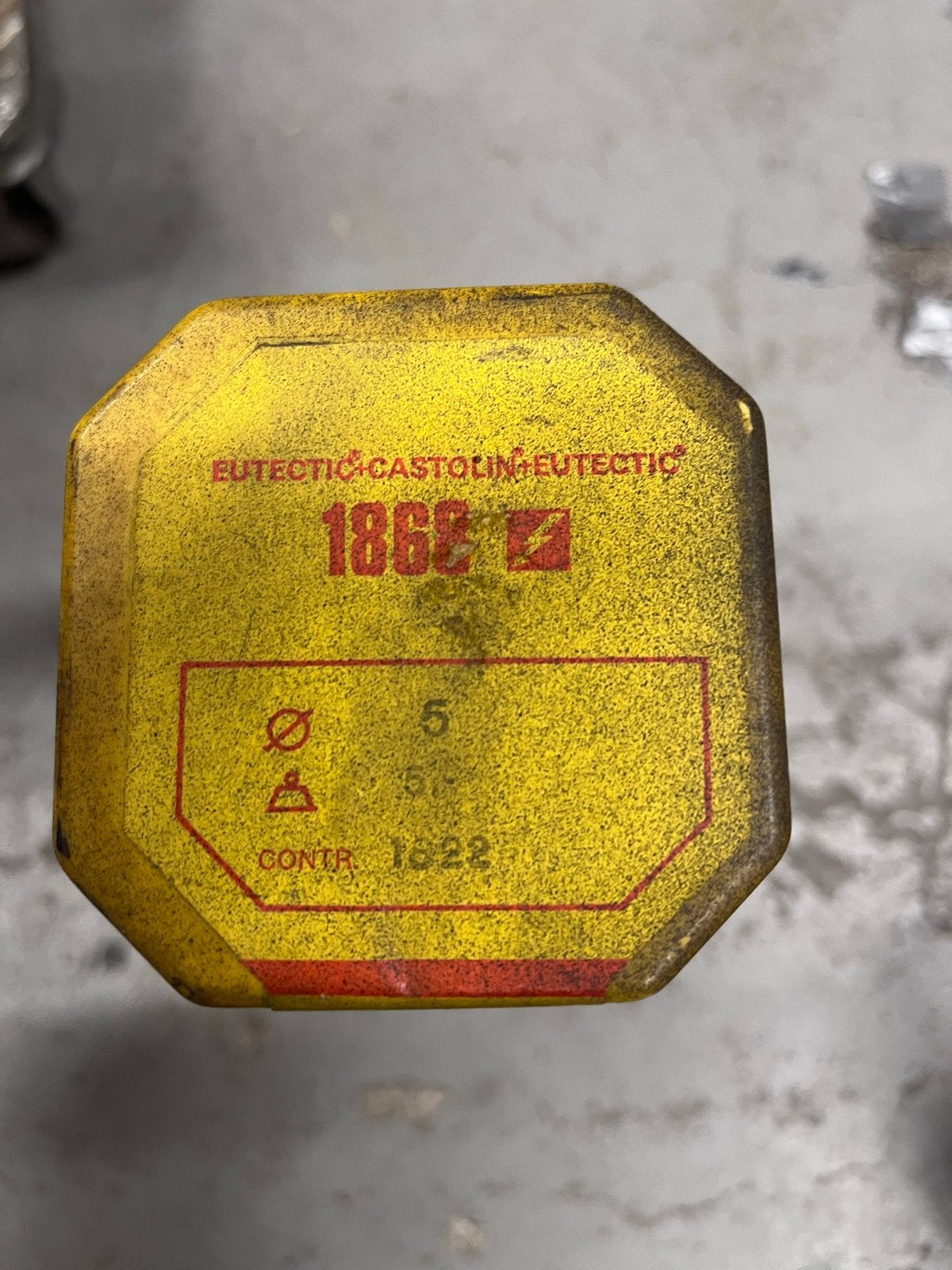 Castoline laselectrode voor scheepsschroef reparatie, Watersport en Boten, Ophalen of Verzenden