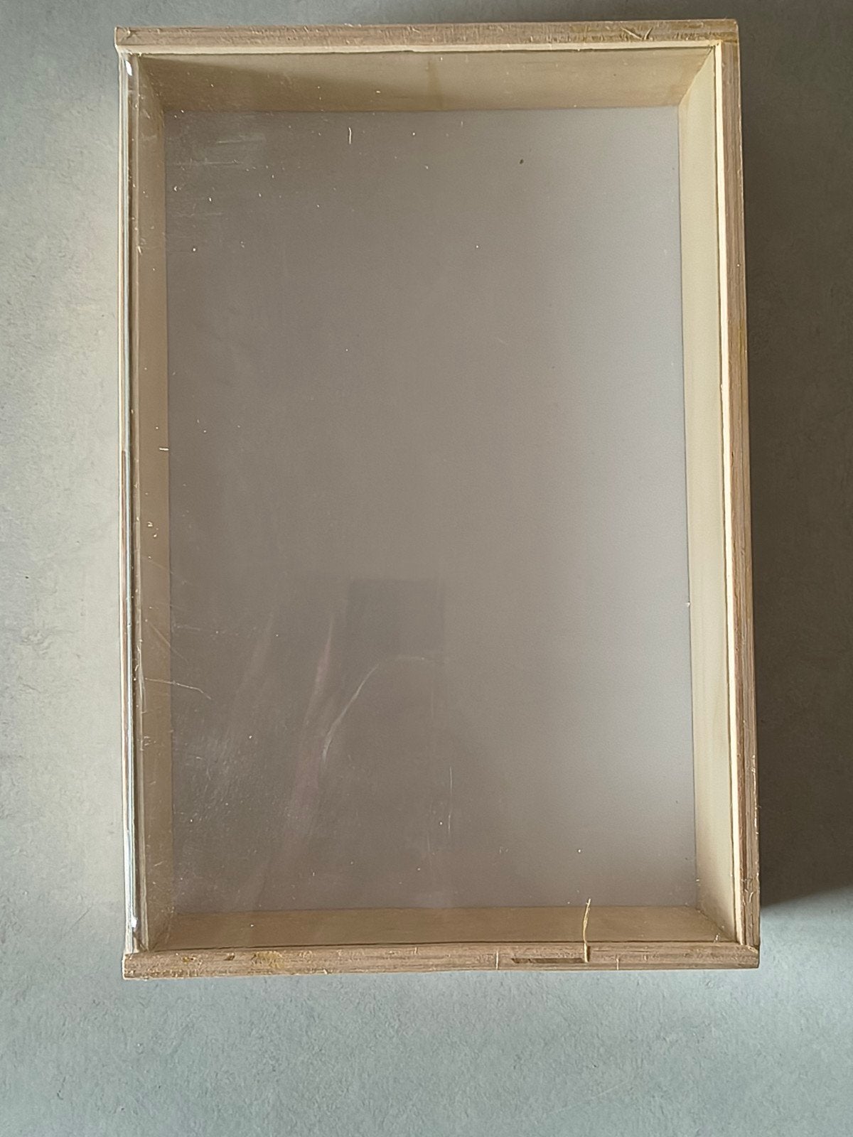IKEA BÅS Vitrinekastje/Fotolijst Hout met Plexiglas, Ophalen of Verzenden, Nieuw, Hout