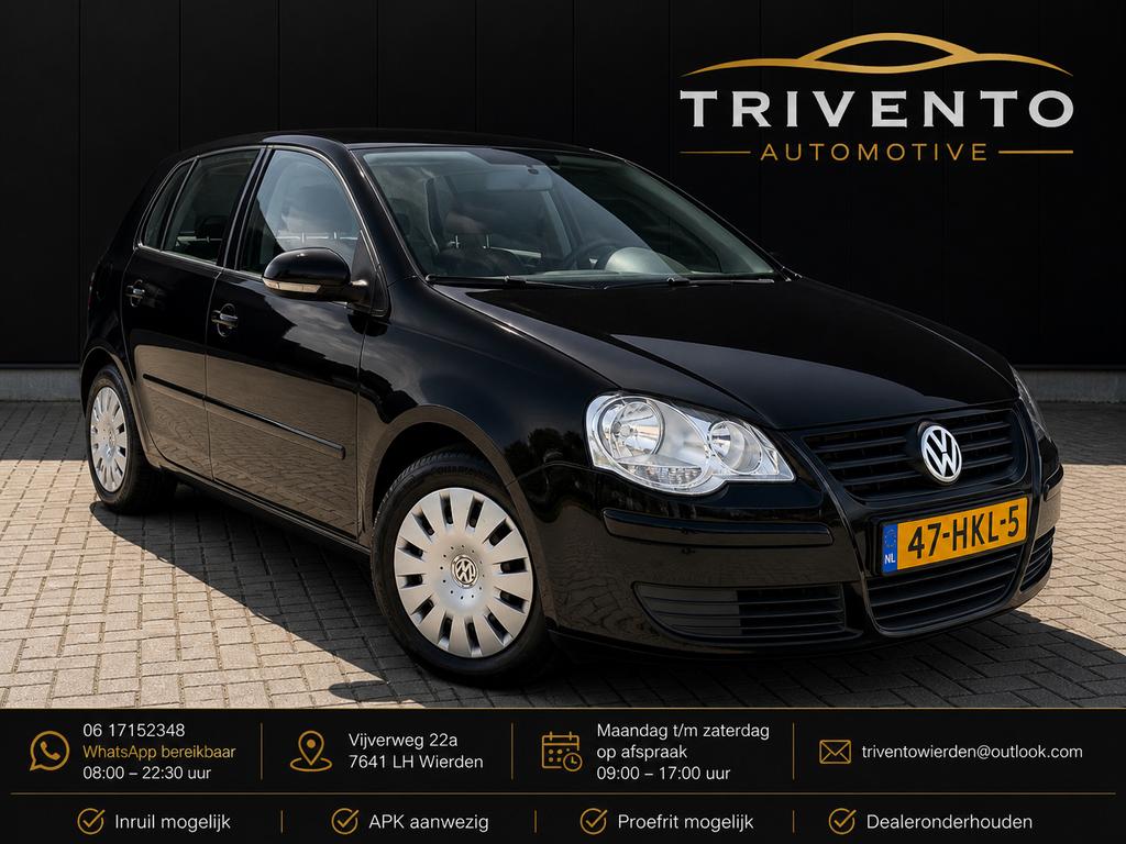 Volkswagen Polo 1.4 16V TREKHAAK/AIRCO/CRUISE NW DISTRIBUTIE, Voorwielaandrijving, Metallic lak, Stof, 40 €/maand