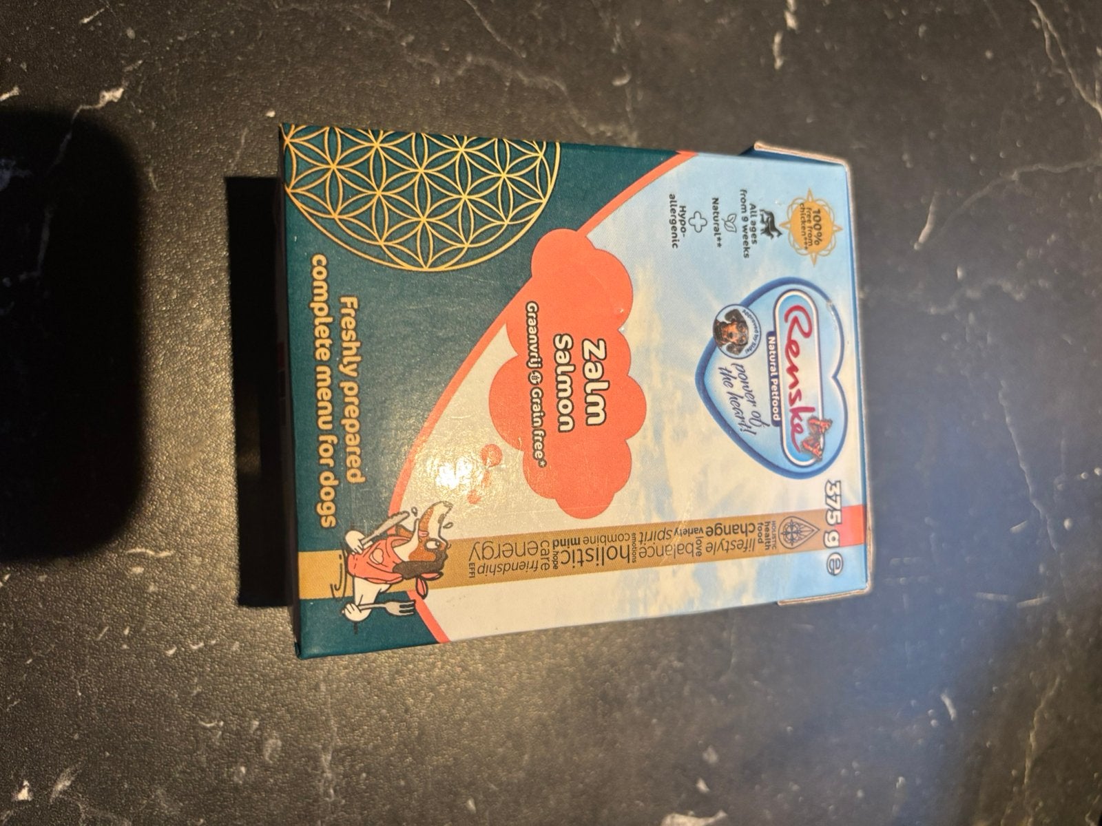 Renske zalm natvoer 375gram, Ophalen, Hond