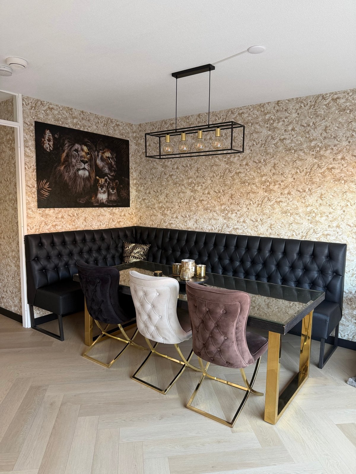 Grote XXL Richmond Interiors Eetbank, Huis en Inrichting, Complete eetkamers, Ophalen, Zo goed als nieuw