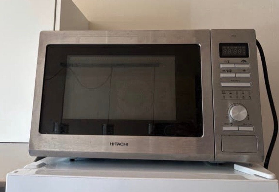 Hitachi Magnetron, Witgoed en Apparatuur, Ophalen, Gebruikt, Magnetron, Draaiplateau