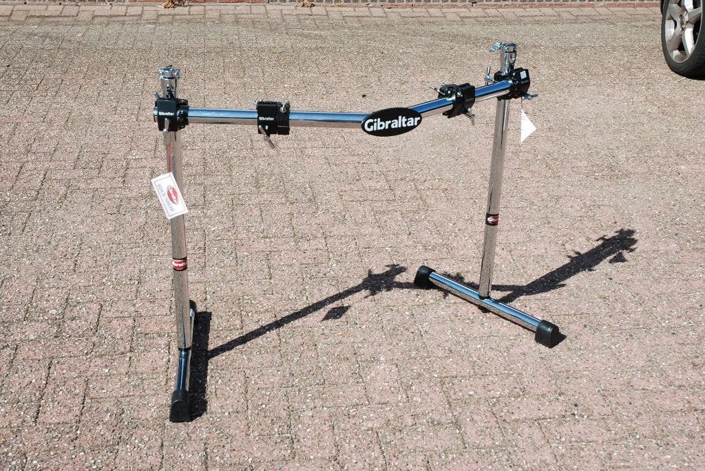 Gibraltar Drumrack curved met twee klemmen  <26261623>, Gebruikt, ., Drums of Percussie, Gibraltar