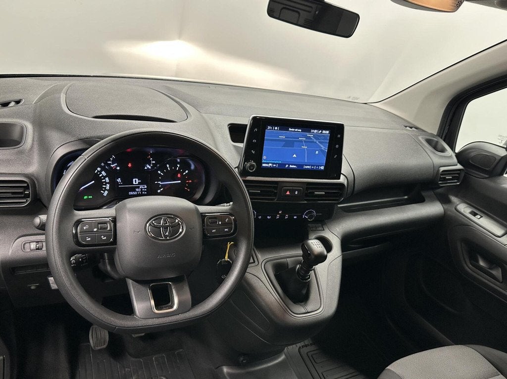 Toyota PROACE CITY 1.2 Turbo Professional Long CAMERA-CRUISE, Auto's, Stof, Gebruikt, Euro 6, 1199 cc