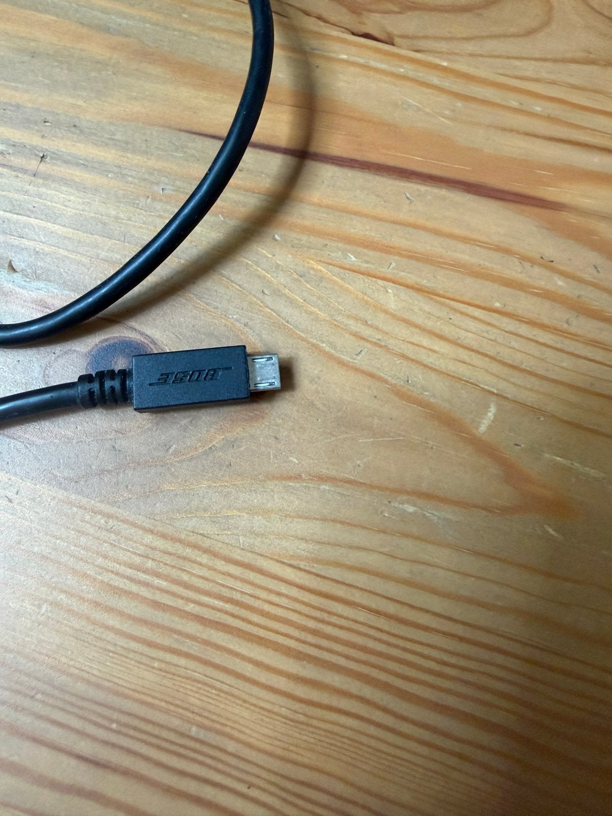 Orgineel Bose USB-kabel (Micro-USB naar USB-A), Ophalen, Gebruikt, Minder dan 2 meter, Overige kabels