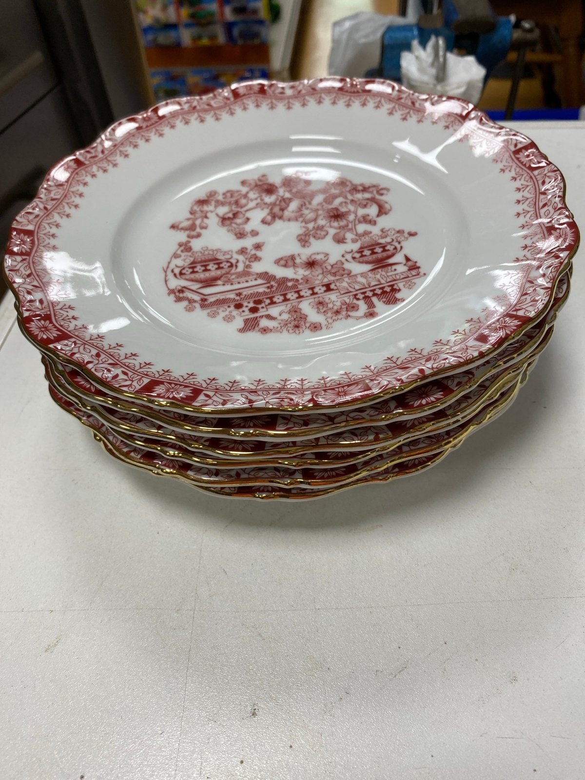 Set van 6 Schumann Arzberg Weiden E Bavaria borden, Ophalen of Verzenden