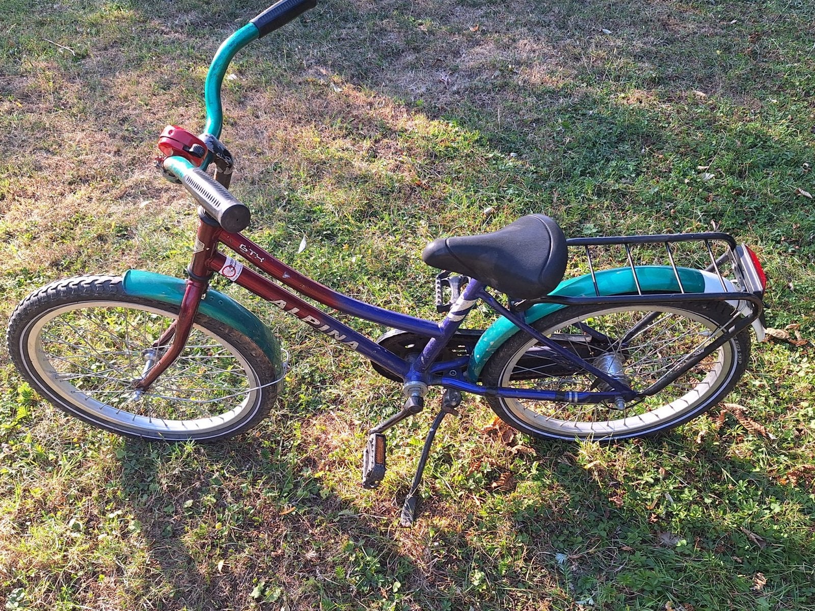 Alpina kinderfiets met terugtraprem - 20 inch, Fietsen en Brommers, Fietsen | Meisjes, Ophalen, Gebruikt, Terugtraprem, 20 inch