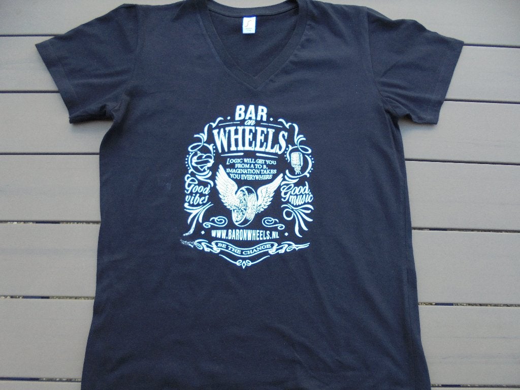 Zwart shirt, Kleding | Heren, T-shirts, Maat 48/50 (M), Zwart, Ophalen of Verzenden, Zo goed als nieuw