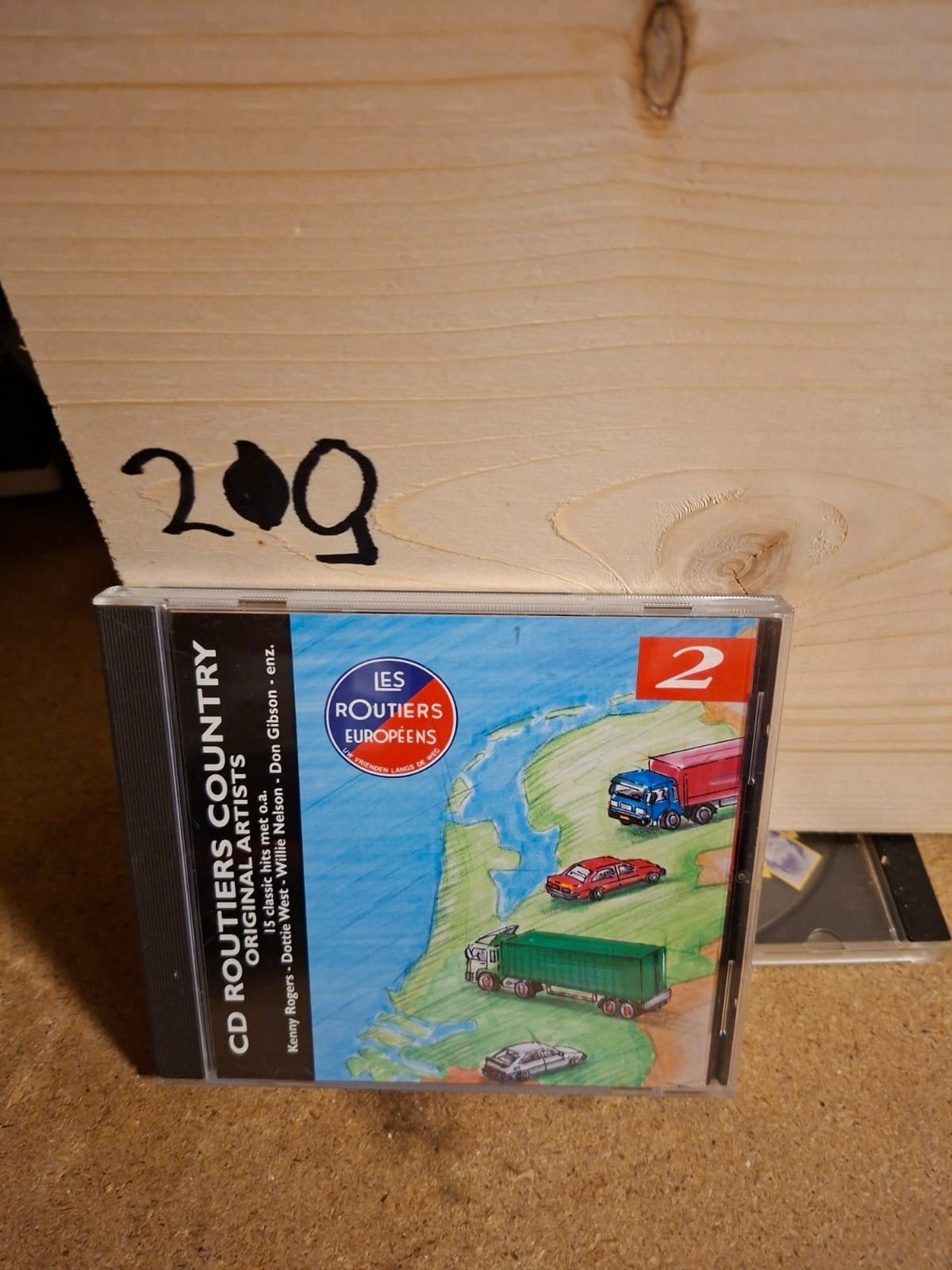 CD Routiers Country Original Artists - 15 Classic Hits, Ophalen of Verzenden, Gebruikt, Album, Country