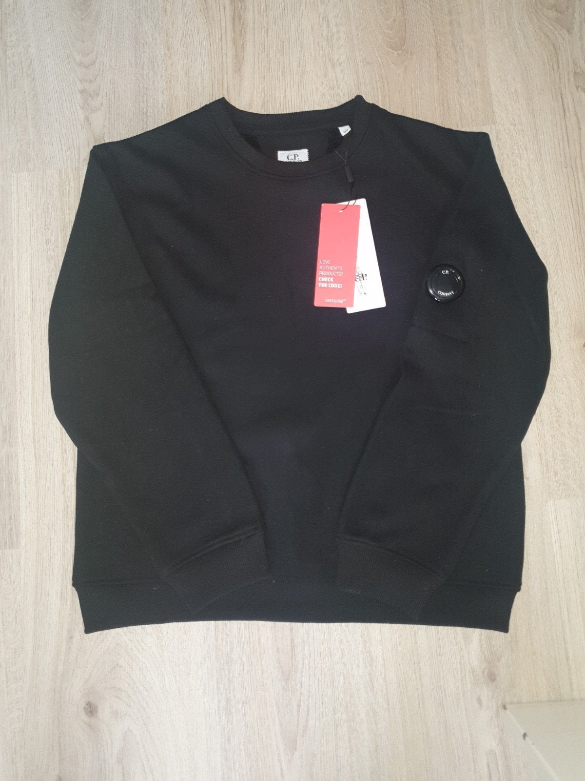 C.P. Company trui - Zwart - Maat 160, Kleding | Heren, C.P. Company, Zwart, Nieuw, Overige maten