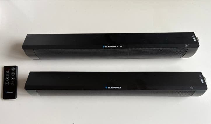 Bluetooth speakers van Blaupunkt, Overige merken, Soundbar, Ophalen of Verzenden, Zo goed als nieuw