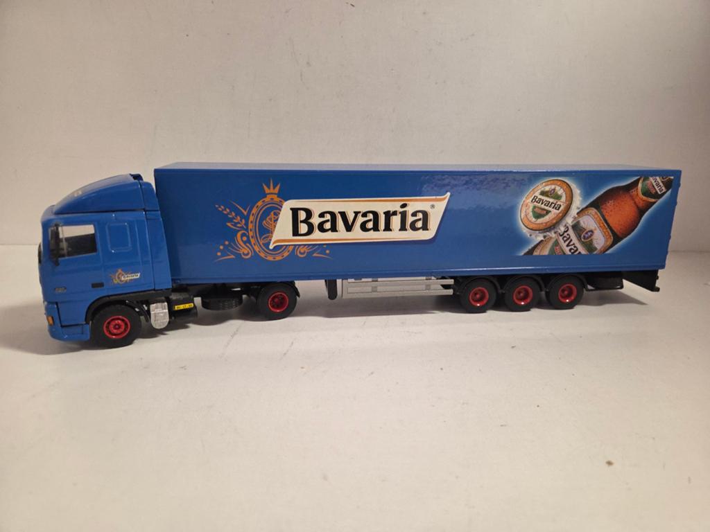 Lion Toys DAF 95XF Bavaria 1:50, ., Ophalen of Verzenden, Zo goed als nieuw, .