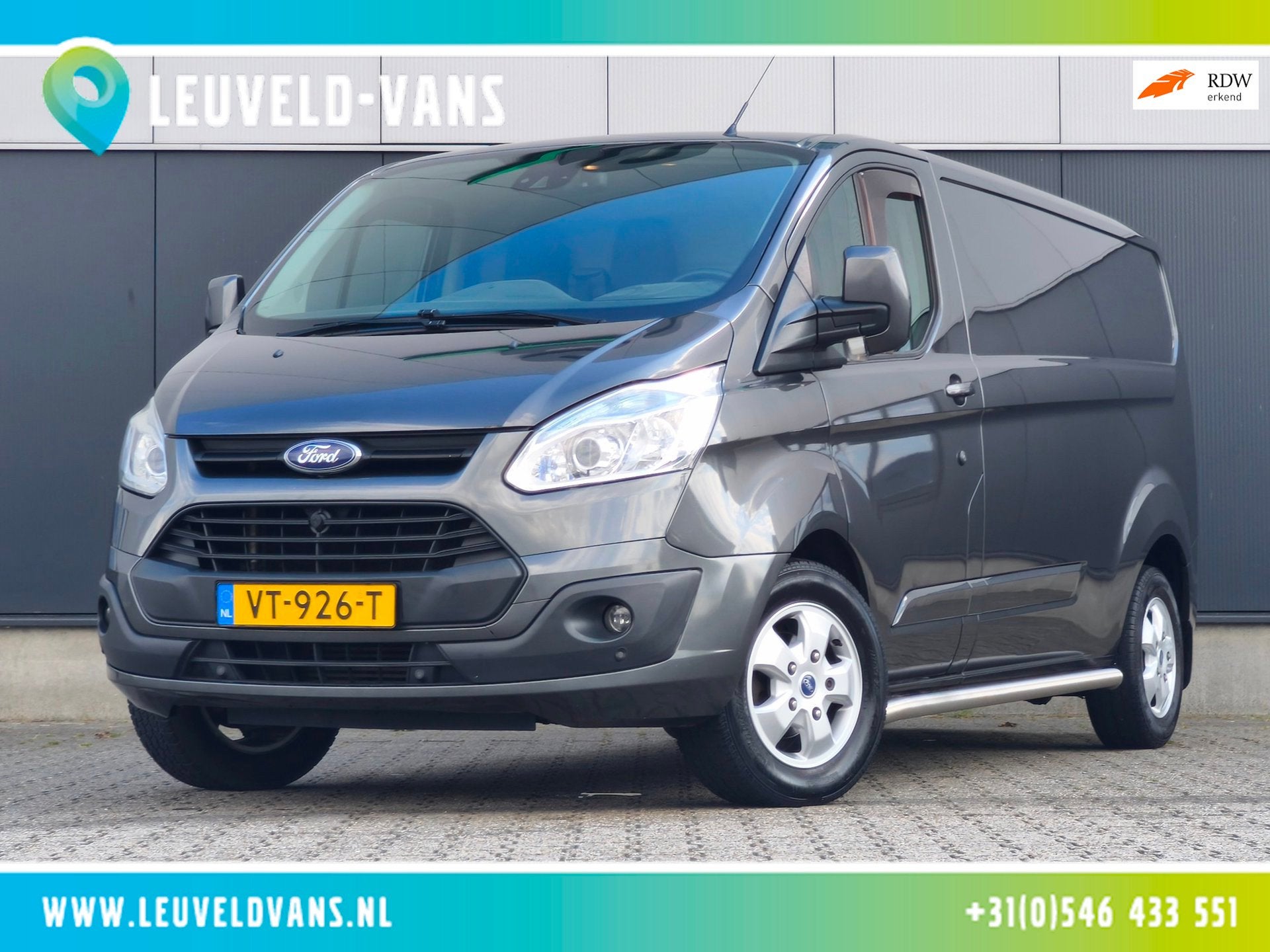 Ford Transit Custom 290 2.2TDCI AIRCO CRUISE TREKHAAK PDC, Auto's, Voorwielaandrijving, Euro 5, Gebruikt, 4 cilinders