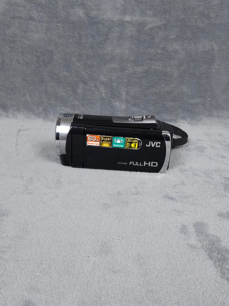 JVC Camcorder Everio GZ E305BE Zwart Full HD 40x Optische ., ., Overige soorten, Ophalen of Verzenden, .