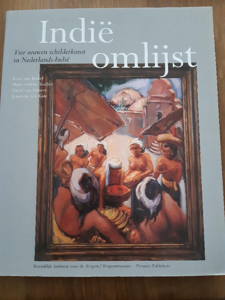 Indië omlijst, Ophalen of Verzenden, Zo goed als nieuw, Schilder- en Tekenkunst