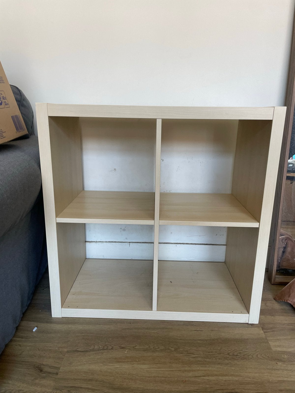 IKEA Kallax kast met 4 vakken - Zeer goede staat, Ophalen of Verzenden, Zo goed als nieuw