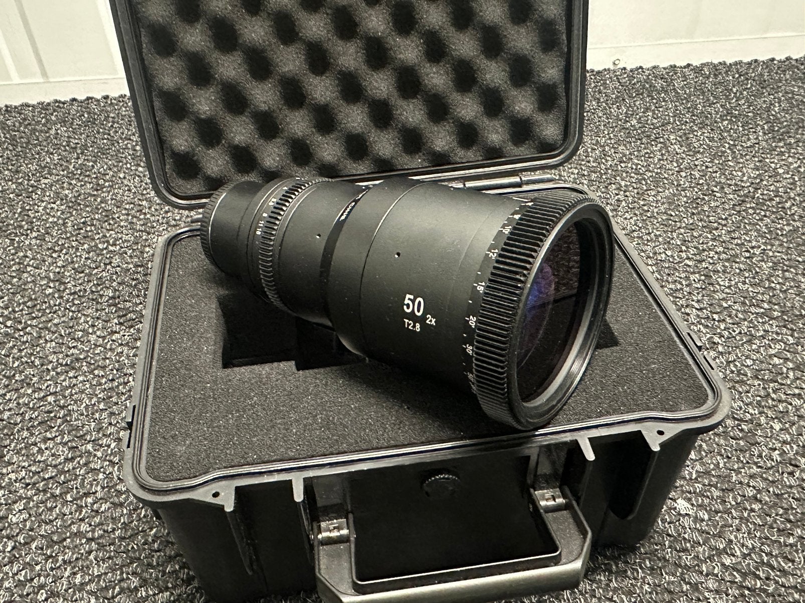 M43 50mm cine anamorphic, Ophalen of Verzenden, Standaardlens