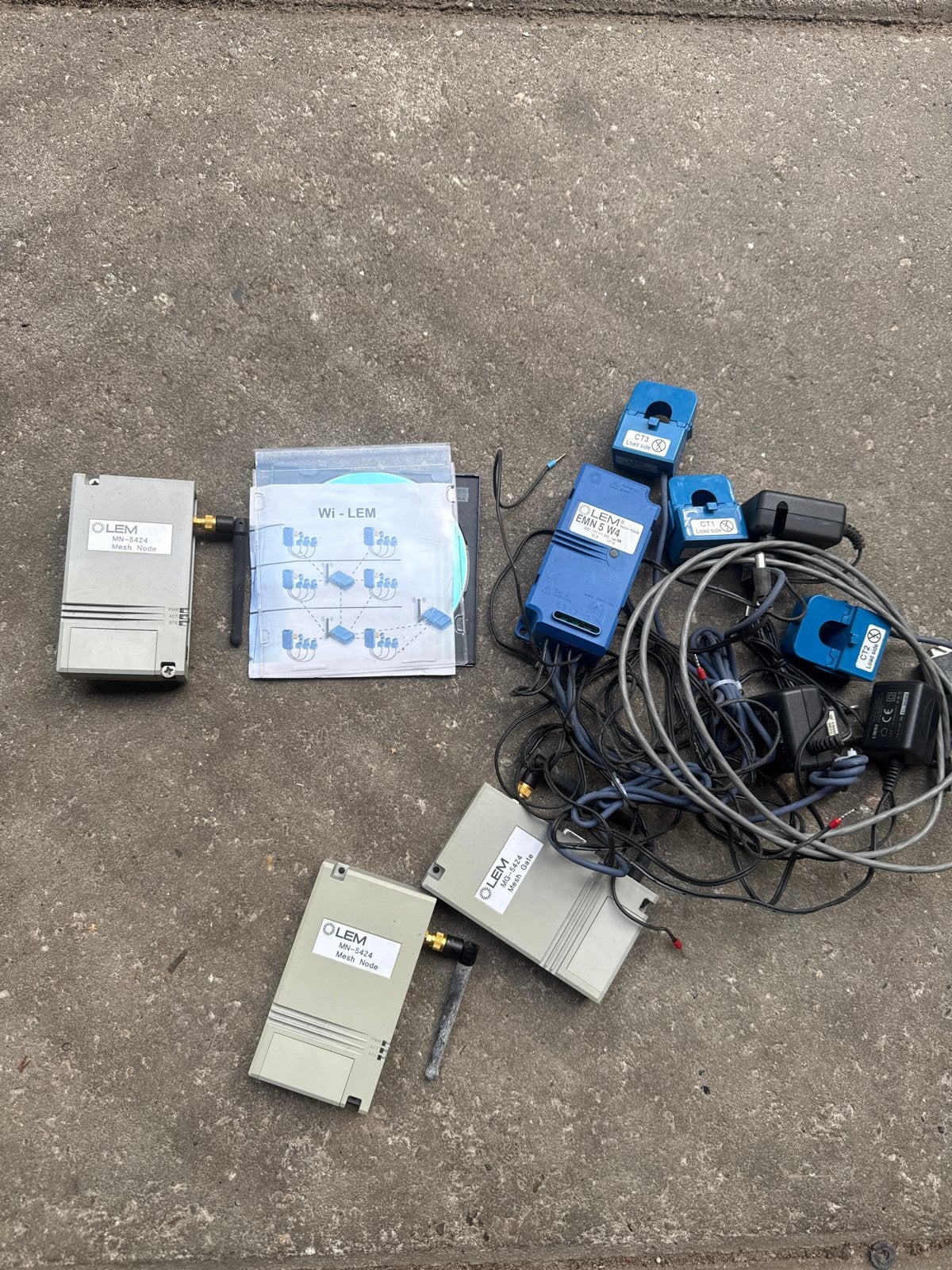 LEM Wi-LEM Energie Monitoring Systeem met Sensoren, Ophalen