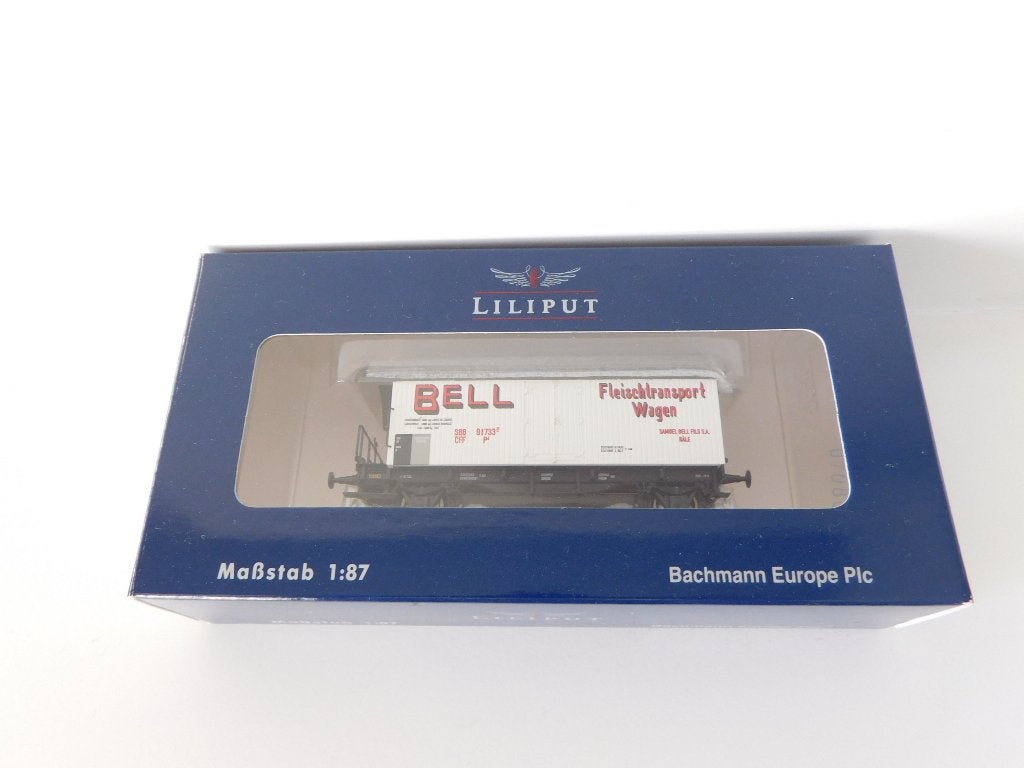 Liliput 223020 SBB Koelwagen Bell Periode 2, Hobby en Vrije tijd, Modeltreinen | H0, Gelijkstroom, Ophalen of Verzenden, Liliput