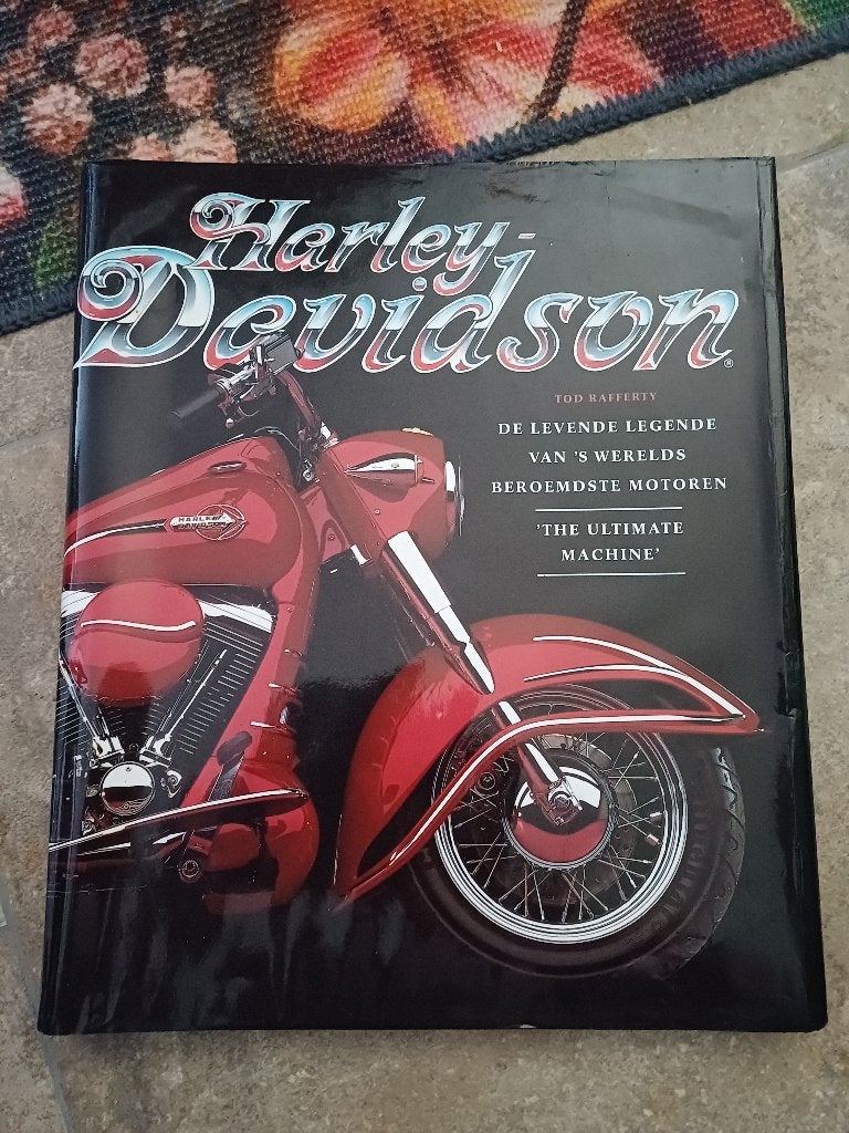Boek Harley Davidson : de levende legend, Ophalen of Verzenden, Zo goed als nieuw, Rafferty, Merk of Model