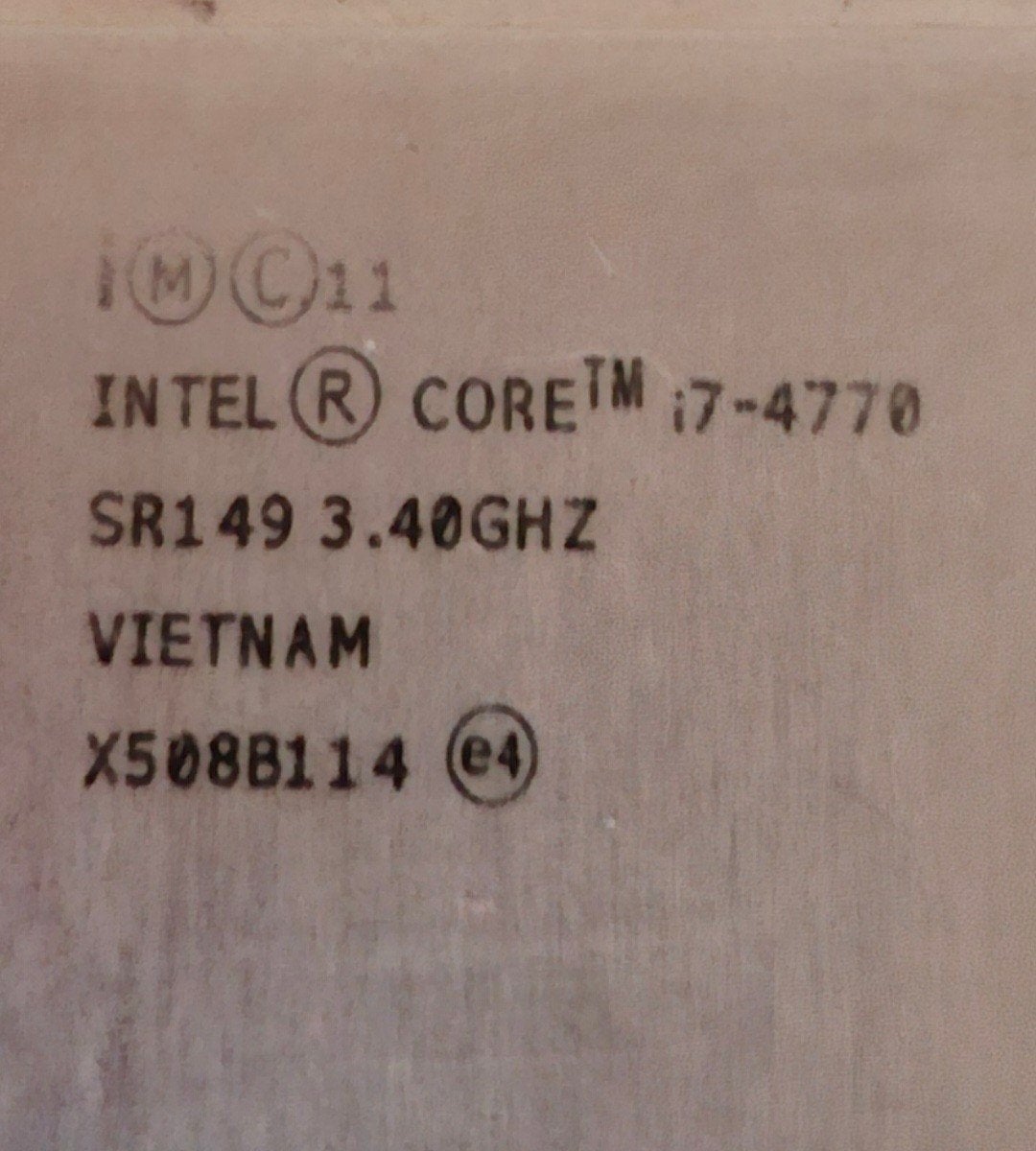 Intel Core i7 - 4770 (socket 1151), Computers en Software, Processors, Ophalen of Verzenden, 3 tot 4 Ghz