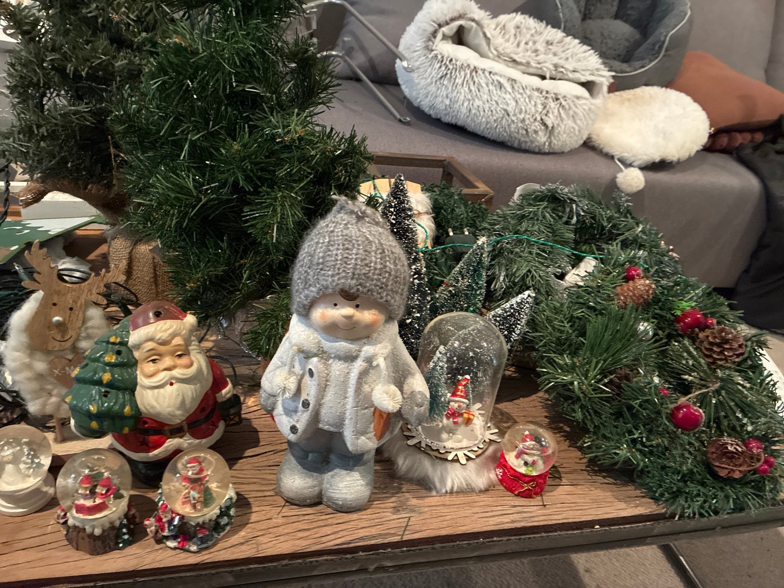 Kerstspullen, Diversen, Ophalen