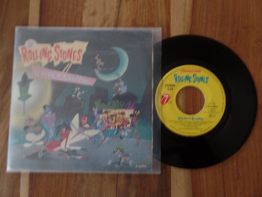 single  The Rolling Stones - Harlem Shuffle, Ophalen of Verzenden, Gebruikt, 7 inch, Rock en Metal