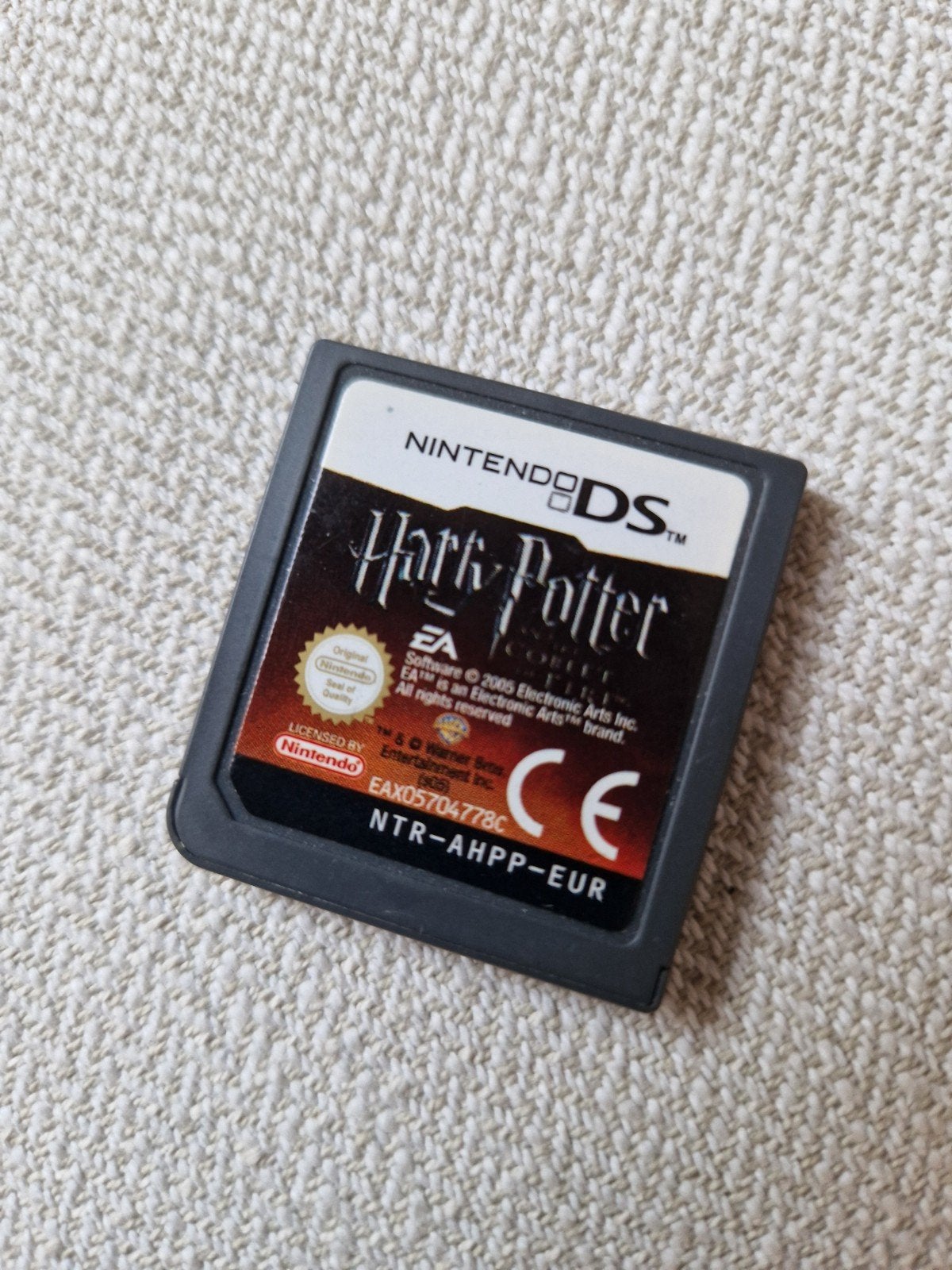 harry potter and the goblet of fire nintendo ds game spel, Avontuur en Actie, 1 speler, Ophalen of Verzenden, Zo goed als nieuw