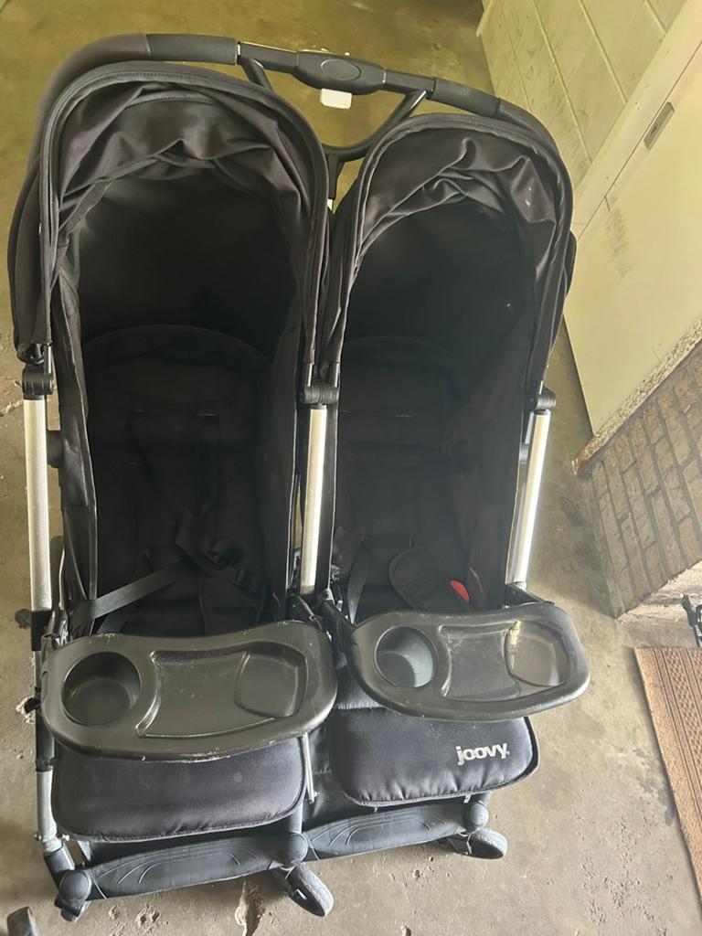 Duo kinderwagen Joovy, Kinderen en Baby's, Ophalen of Verzenden, Zo goed als nieuw, Kinderwagen of Buggy