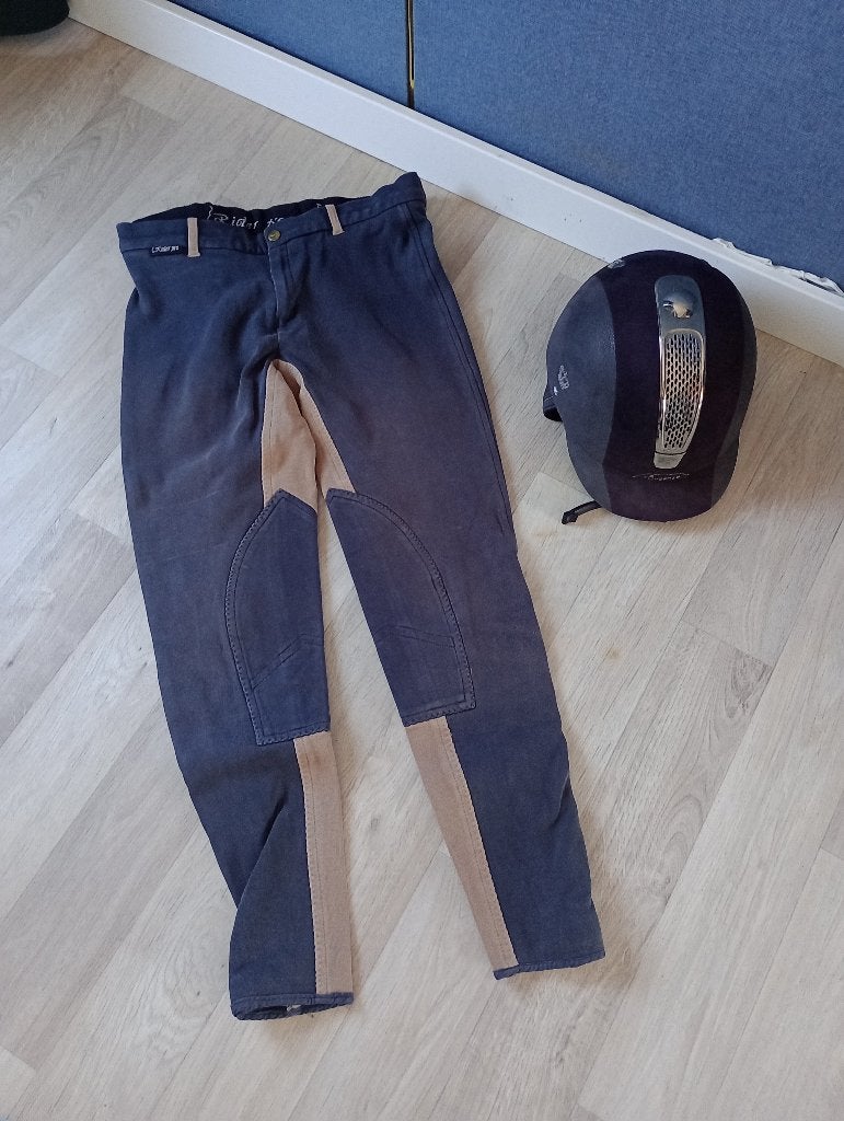 Paardrijbroek en cap, Dieren en Toebehoren, Ophalen, Dames, Gebruikt, Dressuur