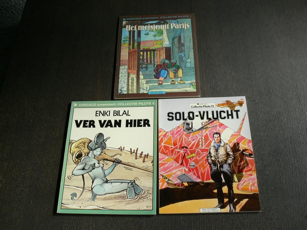 collectie pilote - 3 delen, Boeken, Stripboeken, Meerdere stripboeken, Ophalen of Verzenden, Gelezen