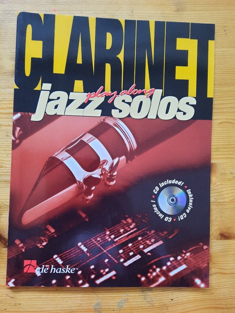 klarinet jazz solos met CD, Ophalen of Verzenden, Nieuw, Overige materialen, Bes-klarinet