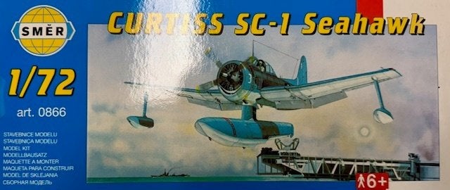 Coelianmodels, Smer 0866, Curtiss SC 1 Seahawk, 1/72, €12,99, Overige merken, 1:72 tot 1:144, Nieuw, Ophalen of Verzenden