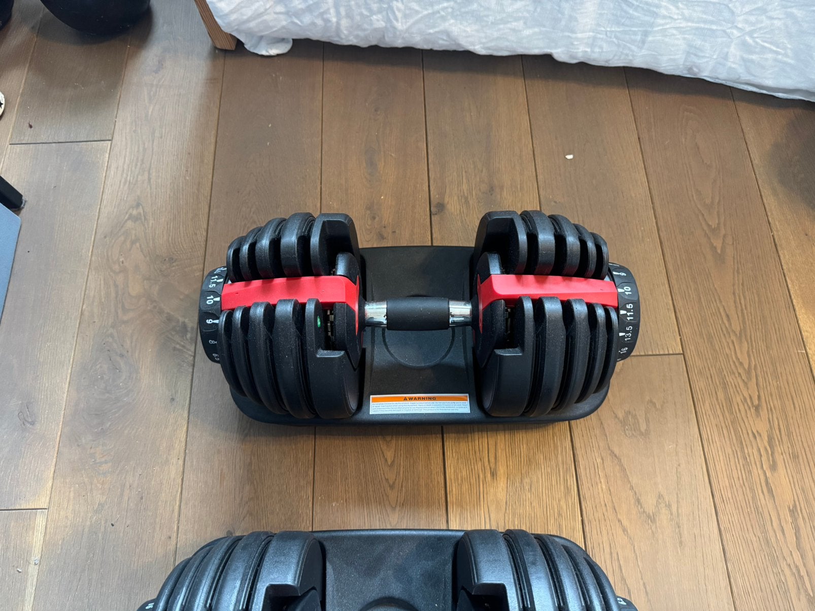 Foto 2 van Dumbbells verstelbaar 24kg per DB