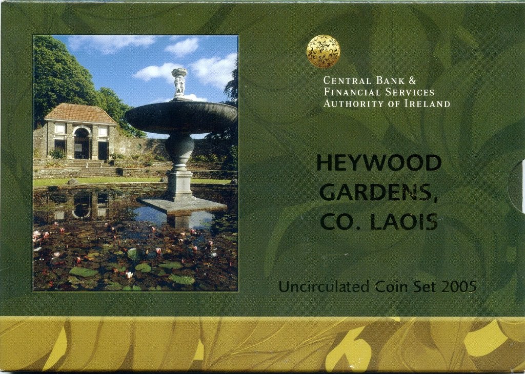 BU set Ierland 2005 - 1 cent t/m 2 euro - Blister, Verzenden, Ierland, Overige waardes, Setje