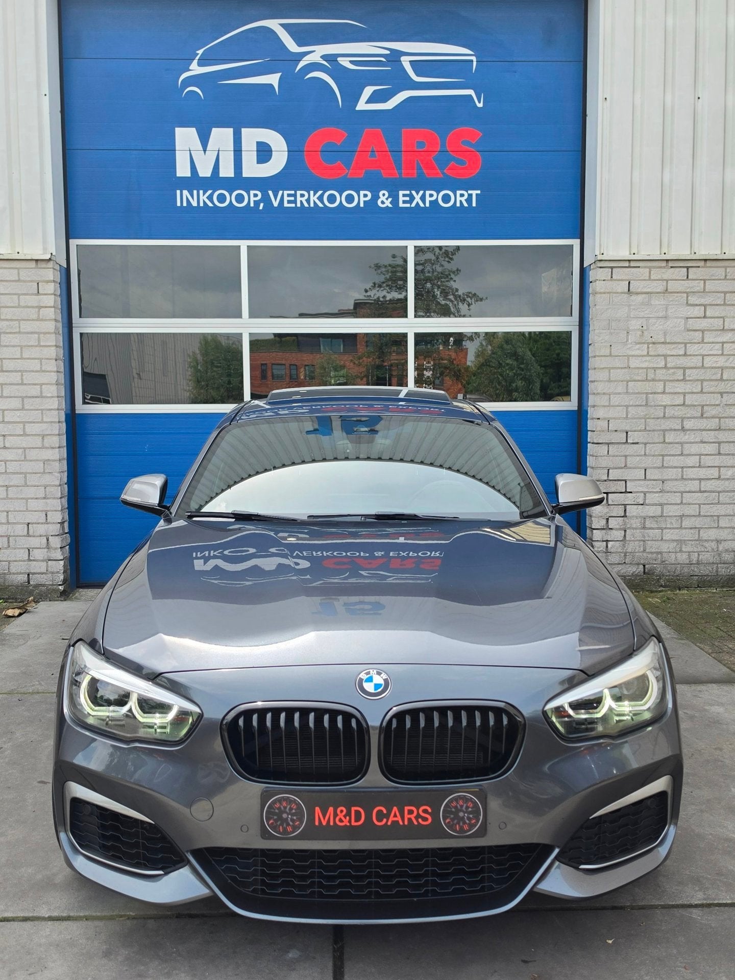BMW 1-serie M140i xDrive High Executive SCHUIFDAK/MEMORY STO, Auto's, Gebruikt, Alcantara, 340 pk, 14 km/l