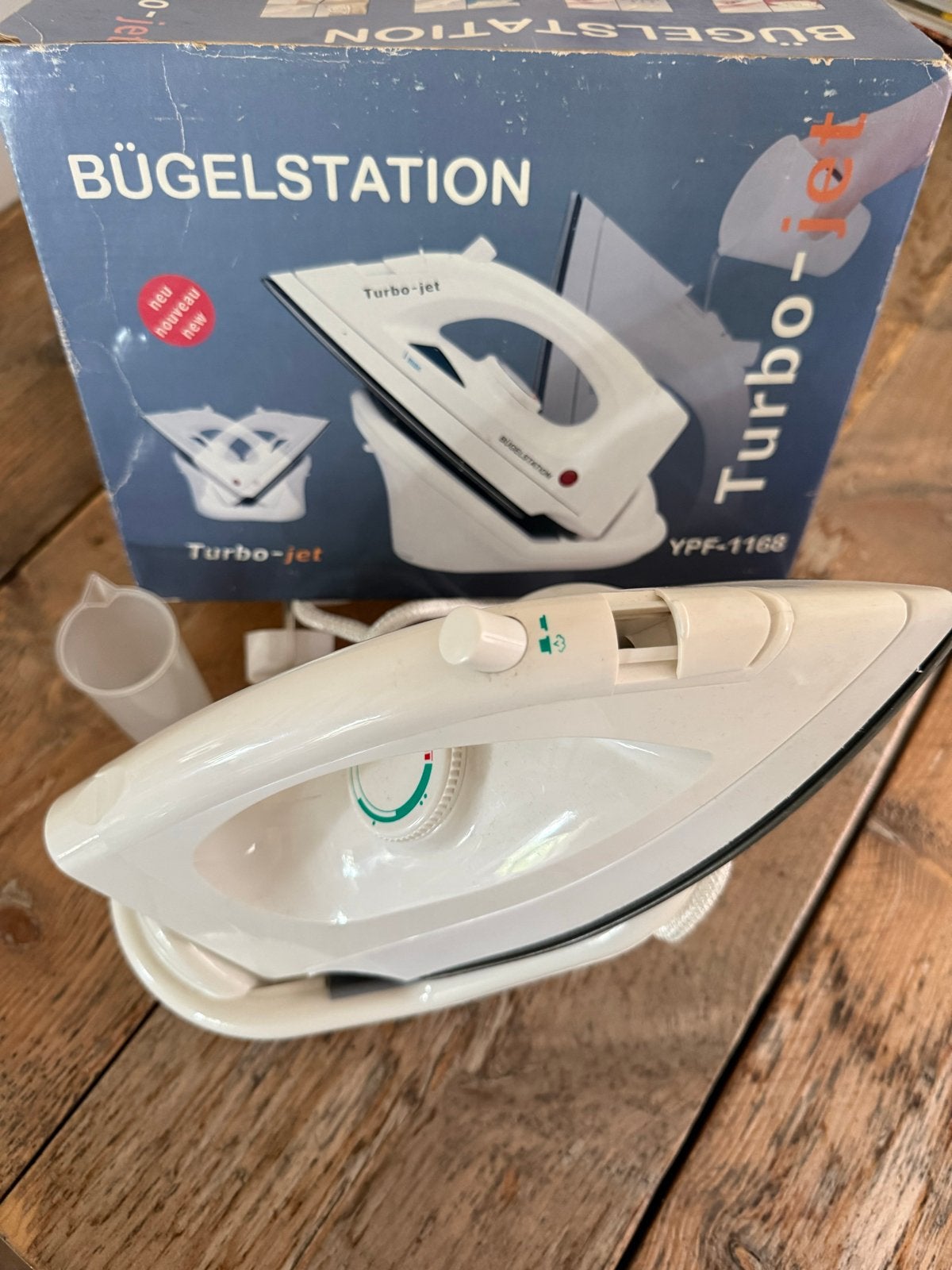 Nieuw Turbo-Jet Bügelstation Strijkijzer - Ongebruikt, Witgoed en Apparatuur, Ophalen, Nieuw, Strijkijzer met snoer