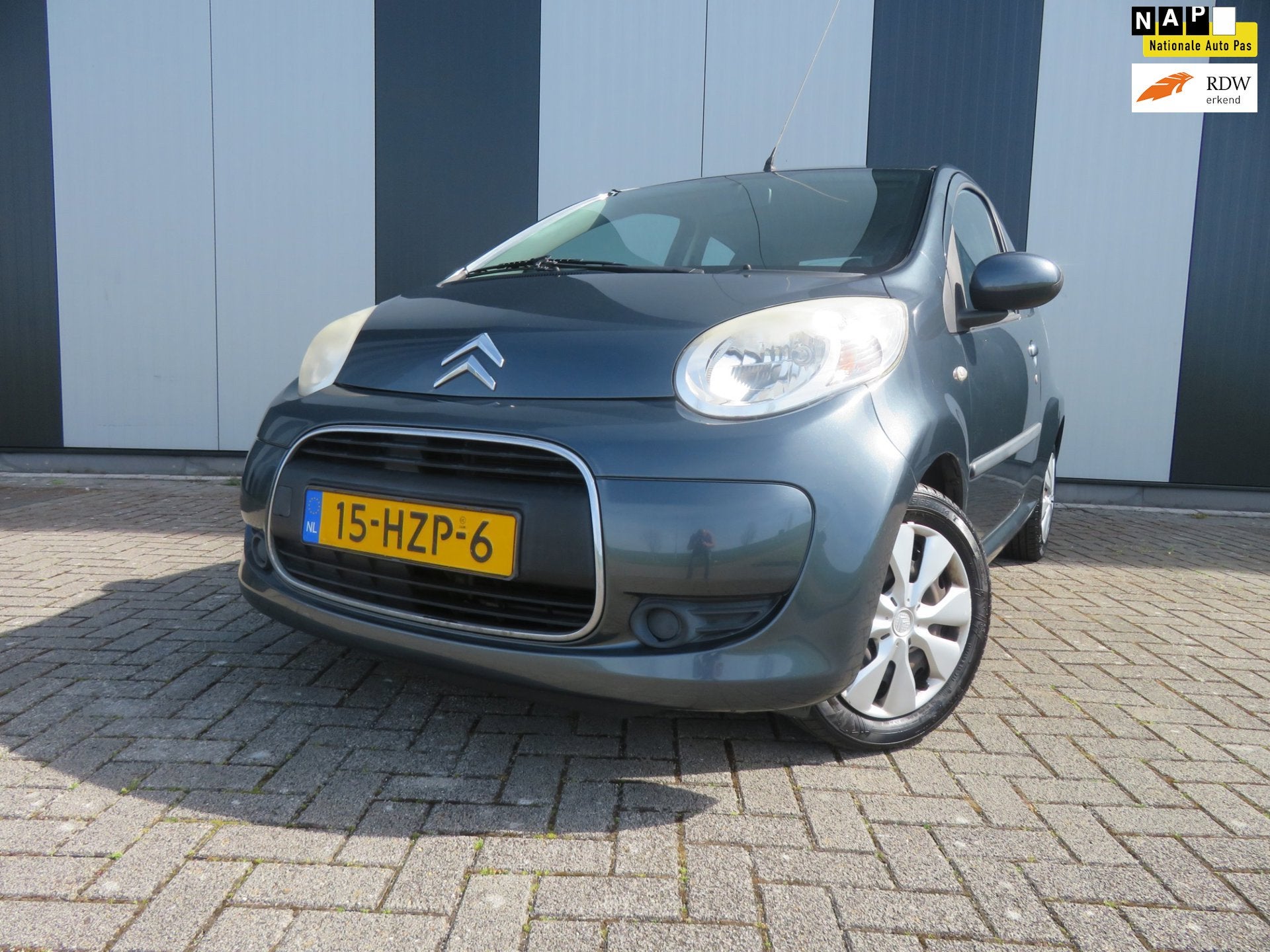 Citroen C1 1.0-12V Ambiance, Auto's, Citroën, Voorwielaandrijving, Stof, Gebruikt, Zwart