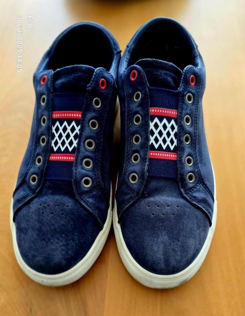 Human Nature schoenen., Ophalen, Blauw, Instappers, Zo goed als nieuw